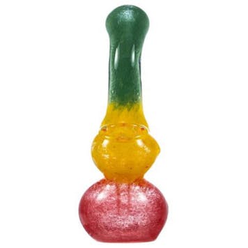 Photo of 7" Rasta Colored Bubbler