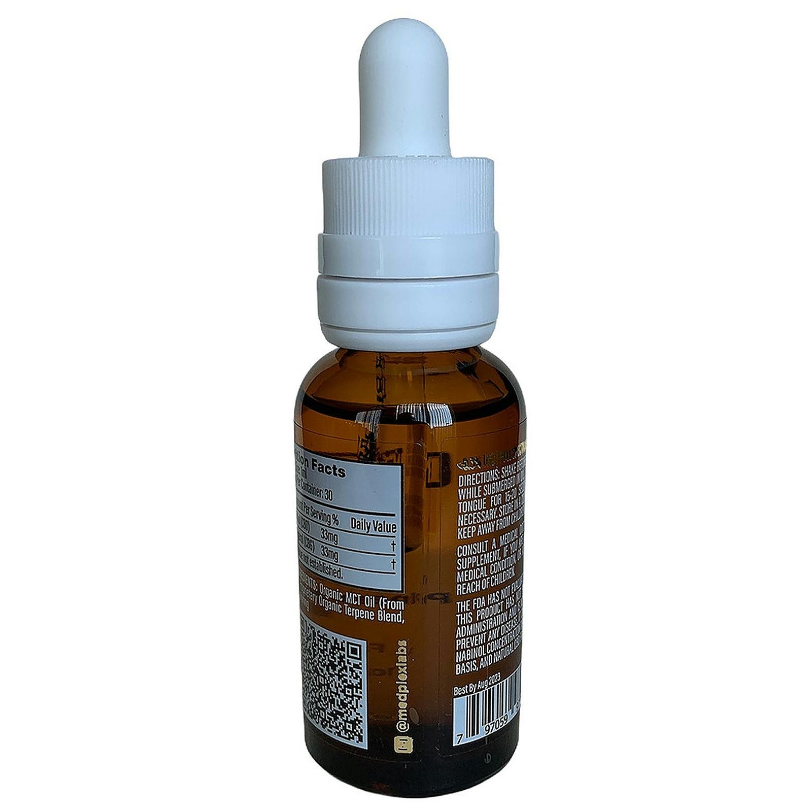 MedPlex 49 SALE 1 1 CBG CBD 2000mg Tincture Drops Hybrid Pineapple 
