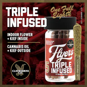 Photo of Super Silver Haze (3.5g) - Flyers Triple Infused Pre-Rolls