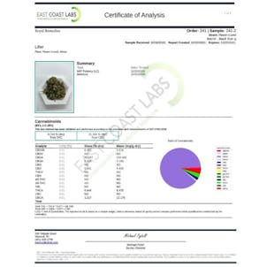 Photo of CBD Hemp Flower - Lifter 21.10% Cannabinoids 14g