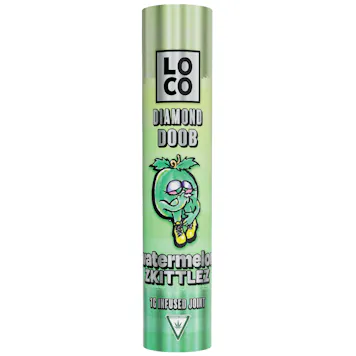 Photo of LOCO Diamond Doob - Watermelon Zkittles 1G infused pre-roll