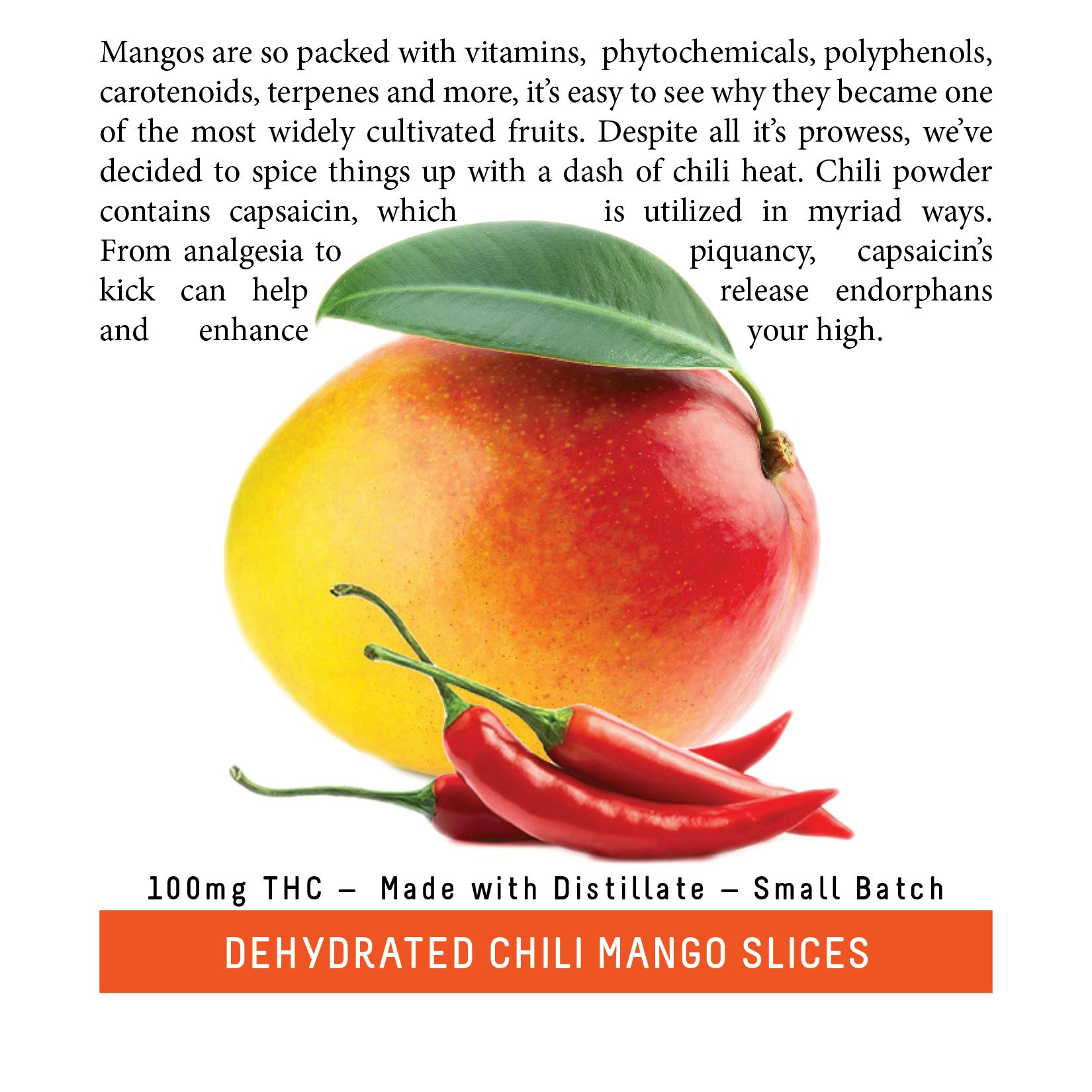 Forbidden Fruit 100mg THC Dried Chili Mango Slices Leafly