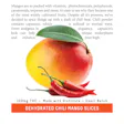 Product image for 100mg THC Dried Chili Mango Slices