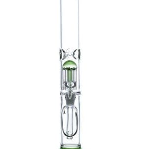 Photo of 16" Tree Perc Straight Tube w/ Green Accents