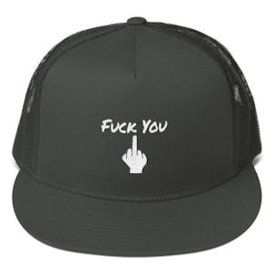 Photo of Fuck You Meshback Snapback