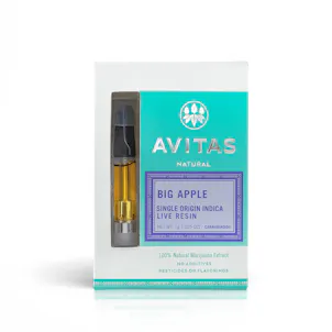 Photo of Big Apple Live Resin Cartridge 1g