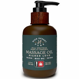 Photo of Massage Oil | Higher Love (800 mg)