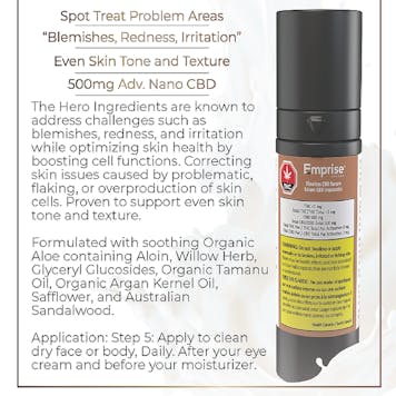 Photo of Flawless CBD Serum Rapid Absorption Transdermal Nano 500mg CBD