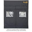 Product image for Gorilla Shorty Series 5' x 5' x 4'11" Grow Tent w/ Ext 5'8"