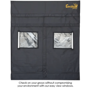 Photo of Gorilla Shorty Series 5' x 5' x 4'11" Grow Tent w/ Ext 5'8"
