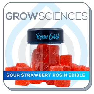 Photo of Sour Strawberry Rosin Edible (100mg)