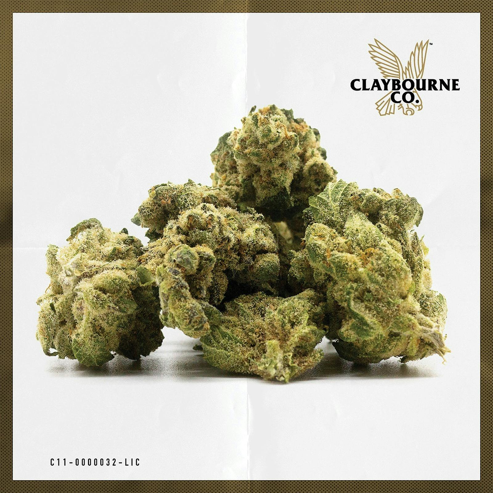Claybourne Co. Ice Cream Kush (14g) Small Buds Leafly