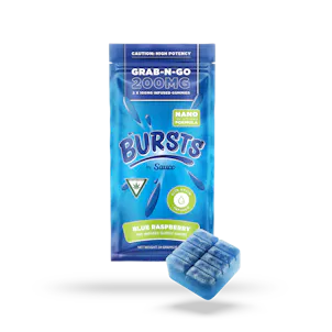 Photo of Sauce Bursts - Blue Raspberry - 200MG Live Resin Edibles (MI)