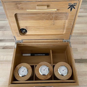 Photo of The Bzz Hygrometer Stash Jar