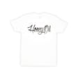 Product image for Honey Oil Tagged Logo Shirt (Black on White)
