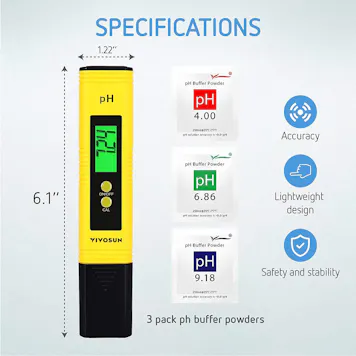 Photo of VIVOSUN pH & TDS Meter Combo