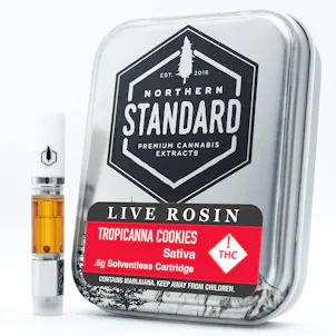 Photo of Tropicanna Cookies (Live Rosin Series) 0.5g Cartridge