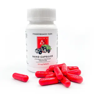 Photo of Delta 8 Nano Capsules - 600 mg