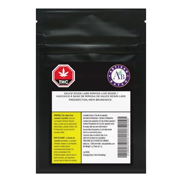 Photo of Sauce Rosin Labs Mimosa Live Rosin