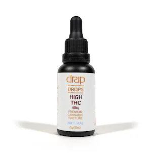 Photo of DRIP DROPS High THC Vanilla 600mg