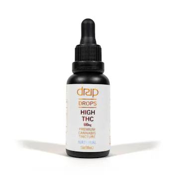 Photo of DRIP DROPS High THC Vanilla 600mg