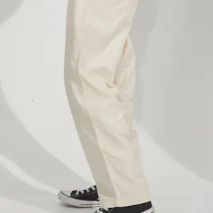 Photo of Afends Mens Chess Club - THC Essentials - Hemp Relaxed Pants - Natural