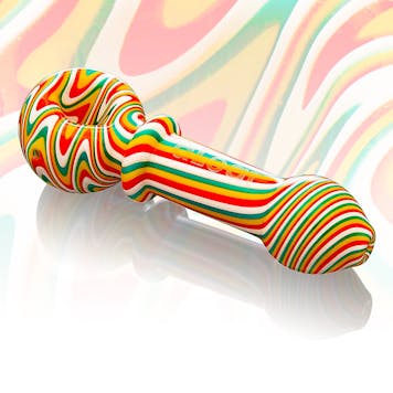 Photo of 4.5" Sandblasted Wig Wag Hand Pipe