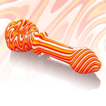 Photo of 4.5" Sandblasted Wig Wag Hand Pipe