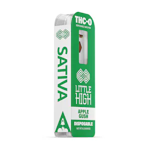 Photo of Little High - THC-O Sativa - Apple Gush - 1 Gram Disposable Pen