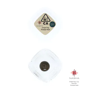 Photo of Grape Fog 1.2g Red Pressed Hash (Whitethorn Valley Farm)