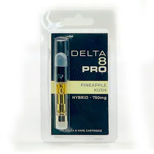 Photo of 1ml Vape Cartridge Delta 8 THC Pineapple Kush