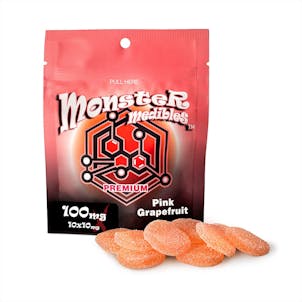 Photo of Pink Grapefruit 10x10 Gummies