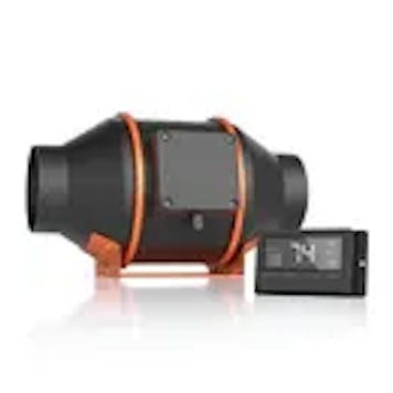 Photo of Spider Farmer® 4 Inch Quiet Inline Duct Fan with Temperature Humidity Controller