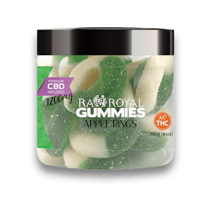 Photo of R.A. Royal Gummies: CBD Apple Ring Gummy Jar (1200 MG)