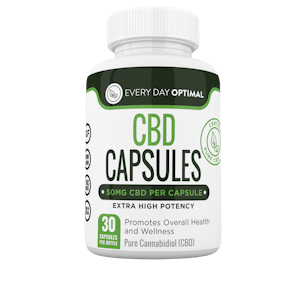 Photo of 50mg CBD Capsules | Pure Cannabidiol Oil | Zero THC