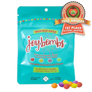 Photo of Joy Bombs Tropical Haze - 100mg THC (40pk / 2.5mg THC ea)