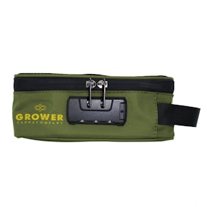 Photo of Custom Carbon Smell Proof Stash Carrying Case with Combination Lock