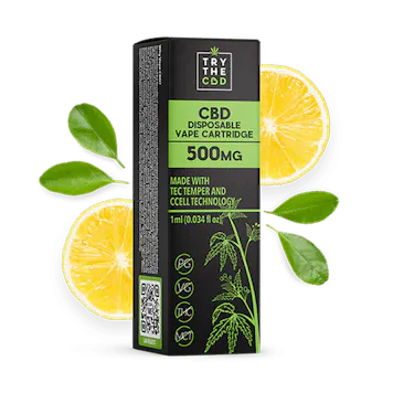 Photo of Super Lemon Haze 500mg CBD Vaporizer Pen Cartridge