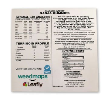 Photo of GANJA GUMMIES 200MG - CANNA BASICS