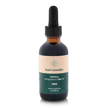 Photo of 60ML Full Spectrum CBD tincture Mint- 6000mg
