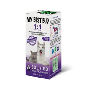 Photo of My Best Bud 1:1 Ratio Pet Tincture 15ml