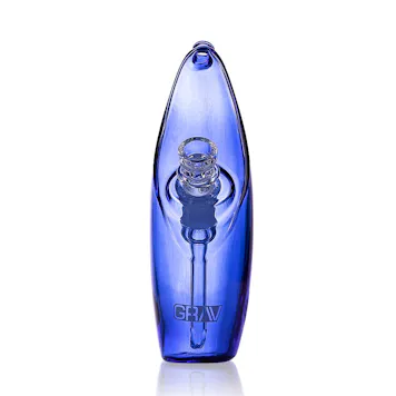 Photo of Cobalt Blue GRAV Rain Bubbler