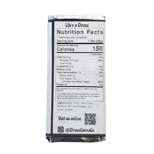 Photo of Delta-8-THC Milk Chocolate BIG BAR - 400mg