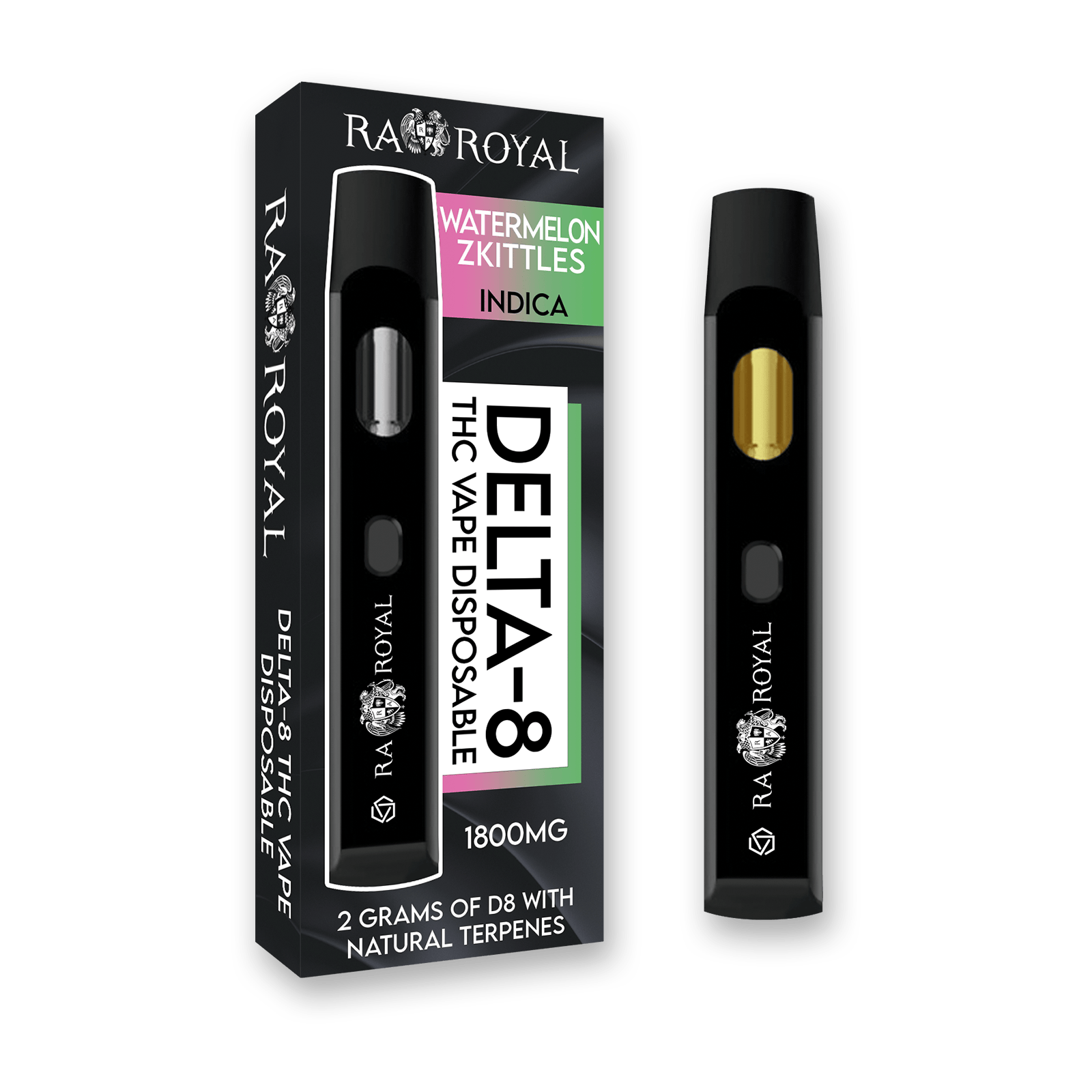 RA Royal R.A. Royal Delta8 Vape Watermelon Zkittles (Indica) Leafly