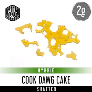 Photo of Cooks Dawg Cake Shatter 2 Gram