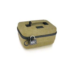 Photo of RYOT® 4.0L Safe Case™ Large Carbon Series™ with SmellSafe® and Lockable Technology in Olive