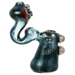 Photo of 7" Standing Elephant Head Bubbler