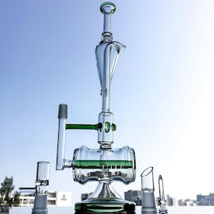 Photo of Long Recycler Inline Percolator Rig