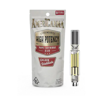 Photo of Lemon Berry Biscotti AmeriCanna High Potency Distillate Cart
