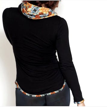 Photo of Jumbie Art Owl Women's Hooded Shirt